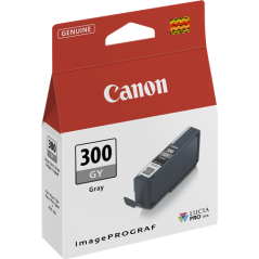 Canon PFI-300gy Cartouche Gris Originale 