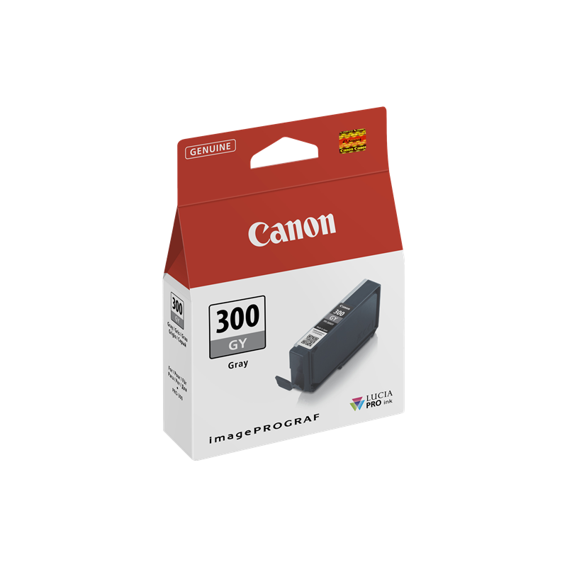 Canon PFI-300gy Cartouche Gris Originale Canon PFI-300gy Cartouche Gris Originale