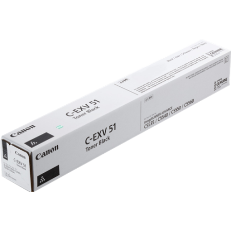 Canon C-EXV51 Toner Noir Original 