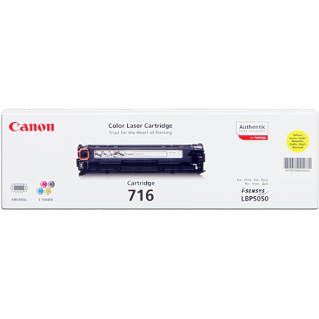 Canon 716 Toner Jaune Original 