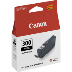 Canon PFI-300mbk Cartouche Noir mat Originale 