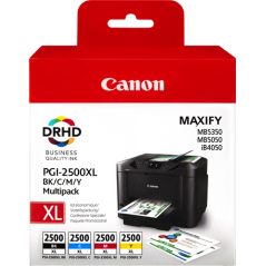 Canon PGI-2500 XL Multipack 4 Couleurs Original 