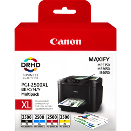 Canon PGI-2500 XL Multipack 4 Couleurs Original 