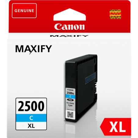 Canon PGI-2500c XL Cartouche Cyan Originale 