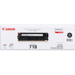 Canon 718 Toner Noir Original 