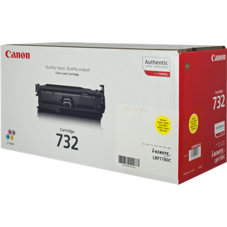 Canon 732 Toner Jaune Original 