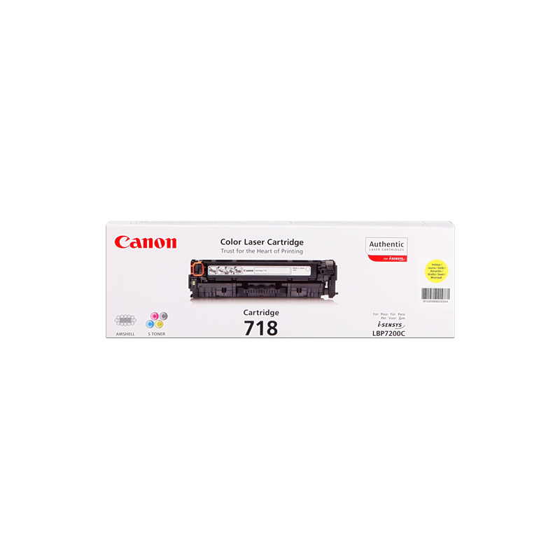 Canon 718 Toner Jaune Original