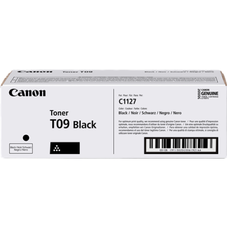 Canon T09 Toner Noir Original 