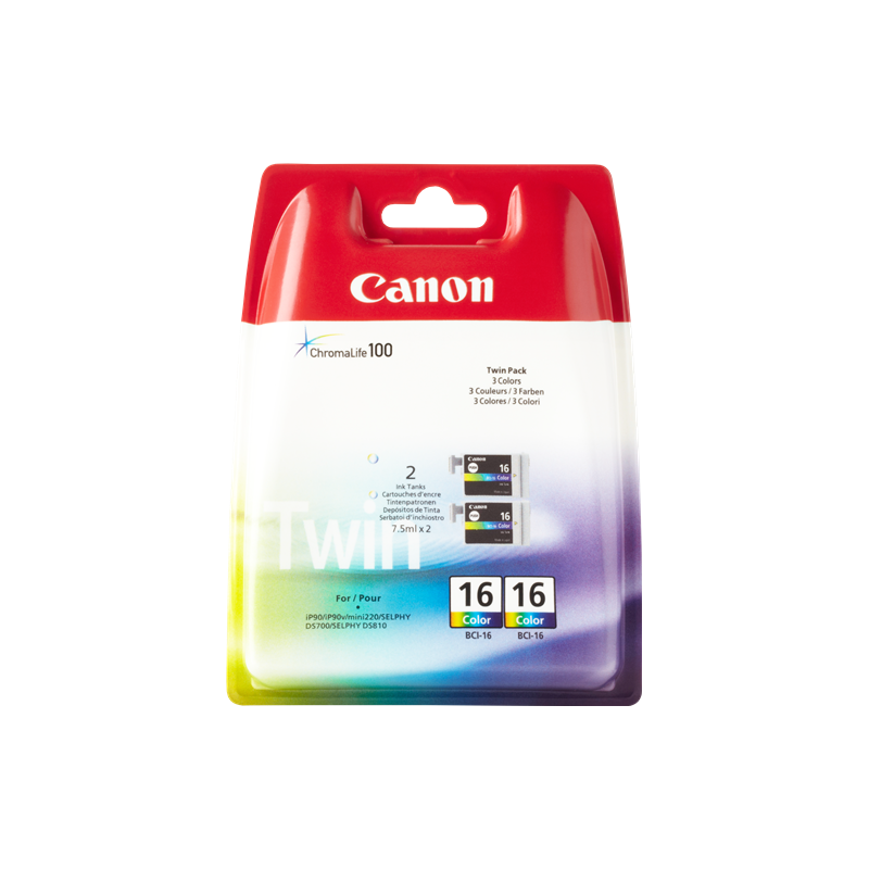 Canon BCI-16cl Cartouche Couleur Originale