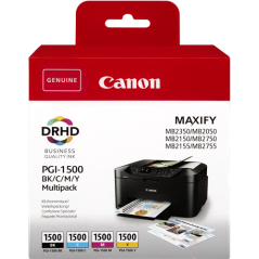 Canon PGI-1500 Multipack 4 Couleurs Original 