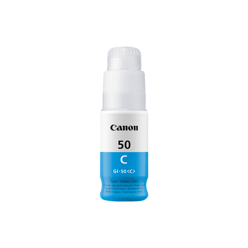 Canon GI-50c Cartouche Cyan Originale Canon GI-50c Cartouche Cyan Originale