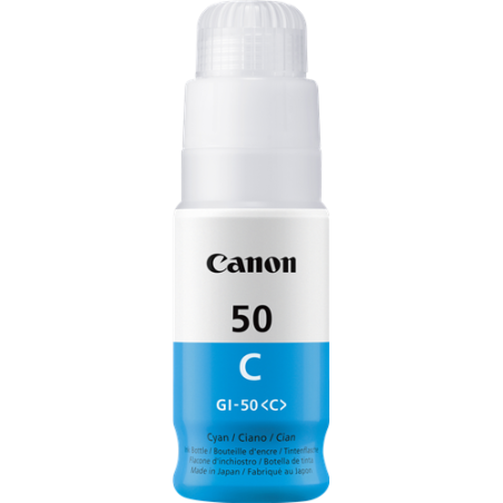 Canon GI-50c Cartouche Cyan Originale 