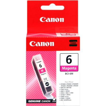 Canon BCI-6m Cartouche Magenta Originale 
