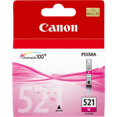 Canon CLI-521m Cartouche Magenta Originale 