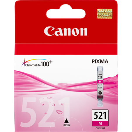 Canon CLI-521m Cartouche Magenta Originale 