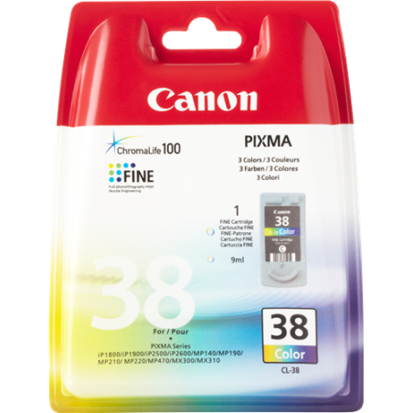 Canon CL-38 Cartouche Couleur Originale 