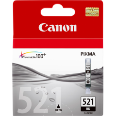 Canon CLI-521bk Cartouche Noir Originale 