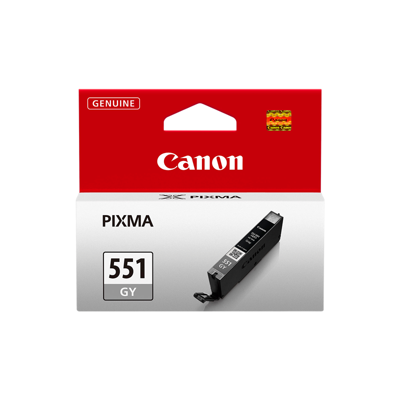 Canon CLI-551GY Cartouche Gris Originale