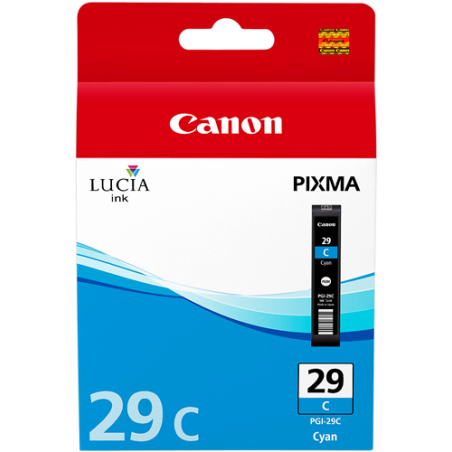Canon PGI-29c Cartouche Cyan Originale 