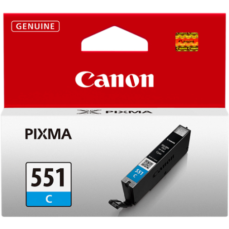 Canon CLI-551C Cartouche Cyan Originale 