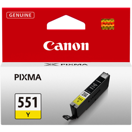 Canon CLI-551Y Cartouche Jaune Originale 
