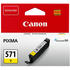 Canon CLI-571y Cartouche Jaune Originale 