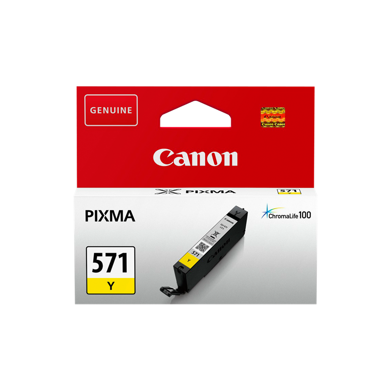 Canon CLI-571Y Cartouche Jaune Originale