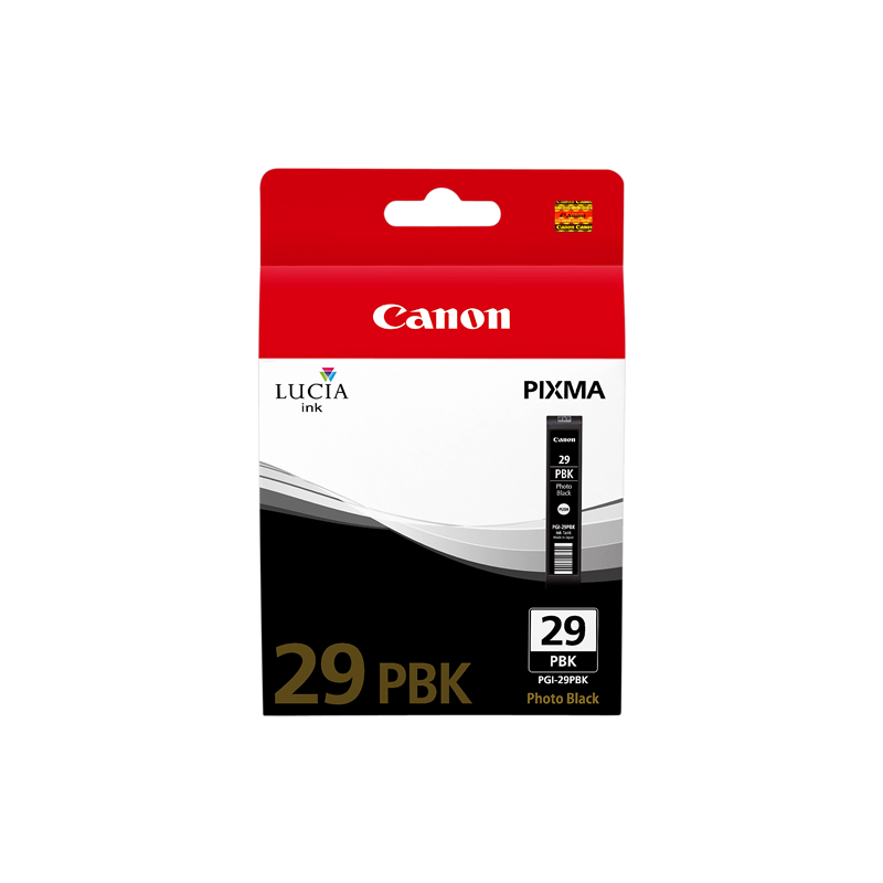Canon PGI-29pbk Cartouche Photo Noir Originale Canon PGI-29pbk Cartouche Photo Noir Originale