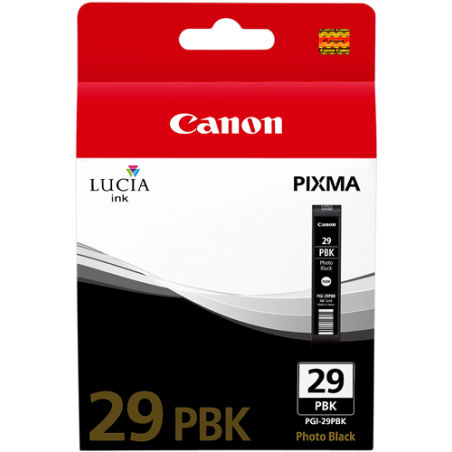 Canon PGI-29pbk Cartouche Noir Originale 