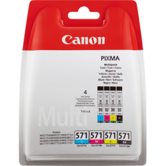 Canon CLI-571 Multipack 4 Couleurs Original 