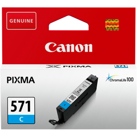 Canon CLI-571c Cartouche Cyan Originale 