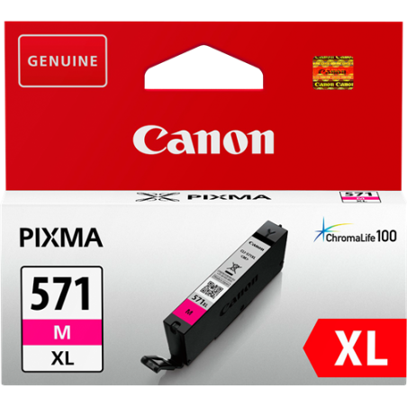 Canon CLI-571m XL Cartouche Magenta Originale 