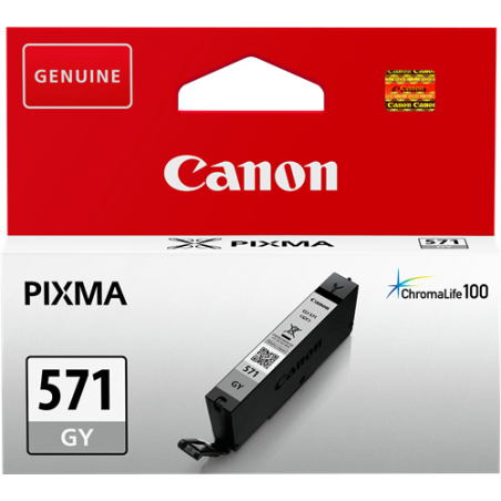 Canon CLI-571gy Cartouche Gris Originale 