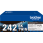 Brother TN-242BK TWIN Multipack Noir Original