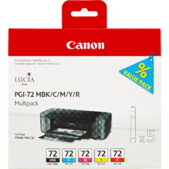 Canon PGI-72 Multipack 5 Couleurs Original 