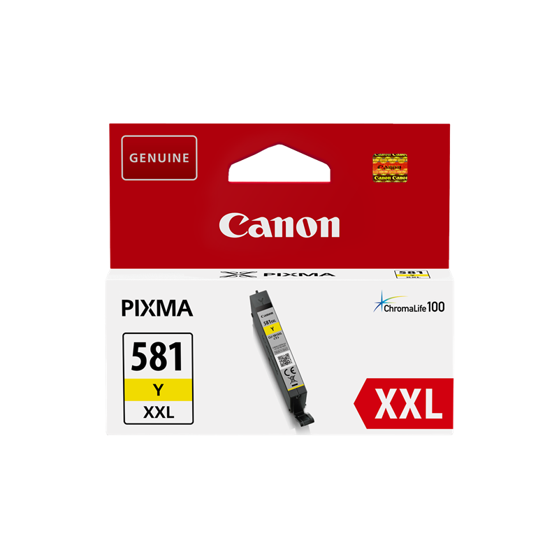 Canon CLI-581y XXL Cartouche Jaune Originale