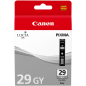 Canon PGI-29gy Cartouche Gris Originale Canon PGI-29gy Cartouche Gris Originale