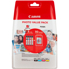 Canon CLI-581 XL Photo Value Pack 4 Couleurs Original 