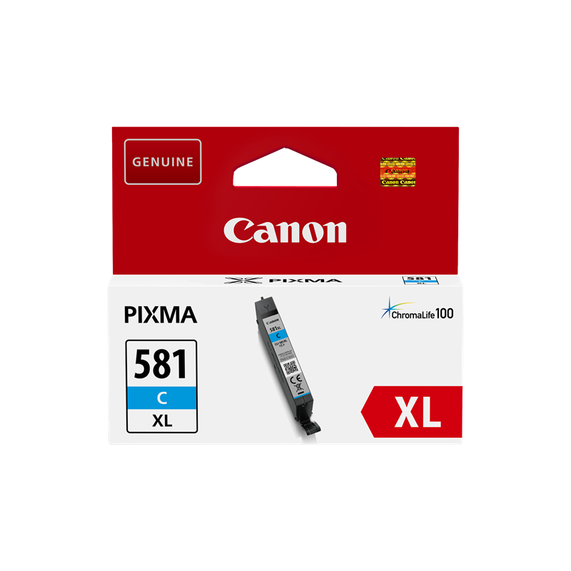 Canon CLI-581c XL Cartouche Cyan Originale