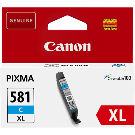 Canon CLI-581c XL Cartouche Cyan Originale 