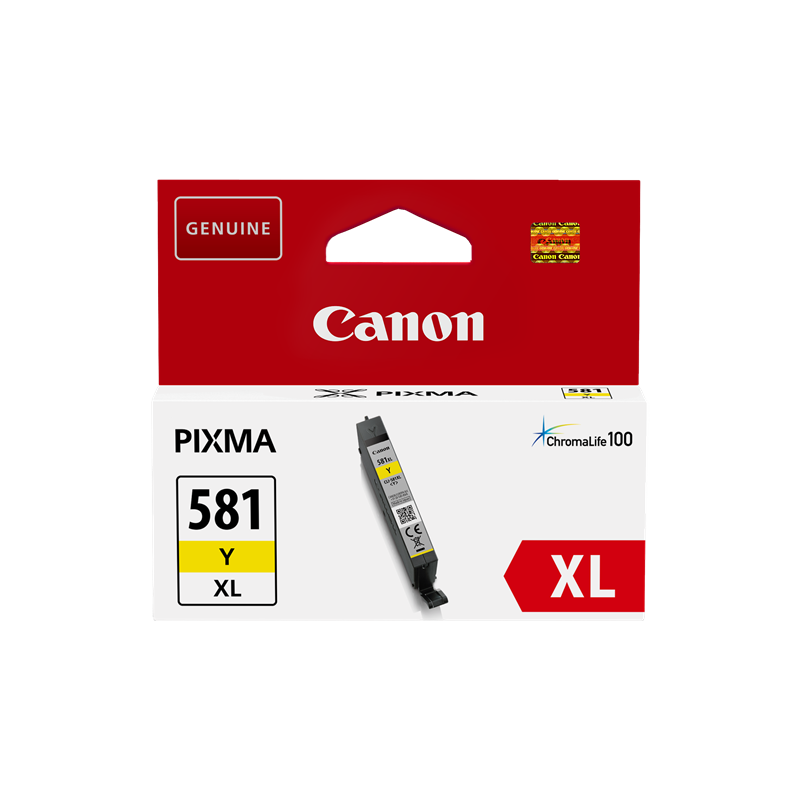 Canon CLI-581y XL Cartouche Jaune Originale