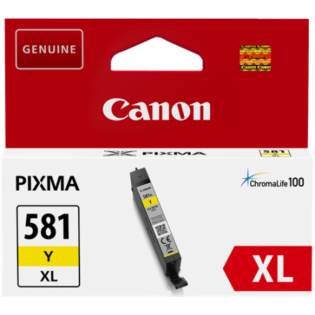 Canon CLI-581y XL Cartouche Jaune Originale 