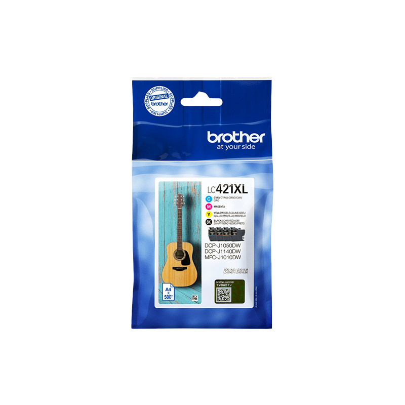 Brother LC421XL Multipack 4 Cartouches Originales