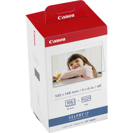 Canon KP-108IN Cartouche 4 Couleurs Originale 
