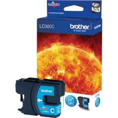Brother LC980C Cartouche Cyan Originale 
