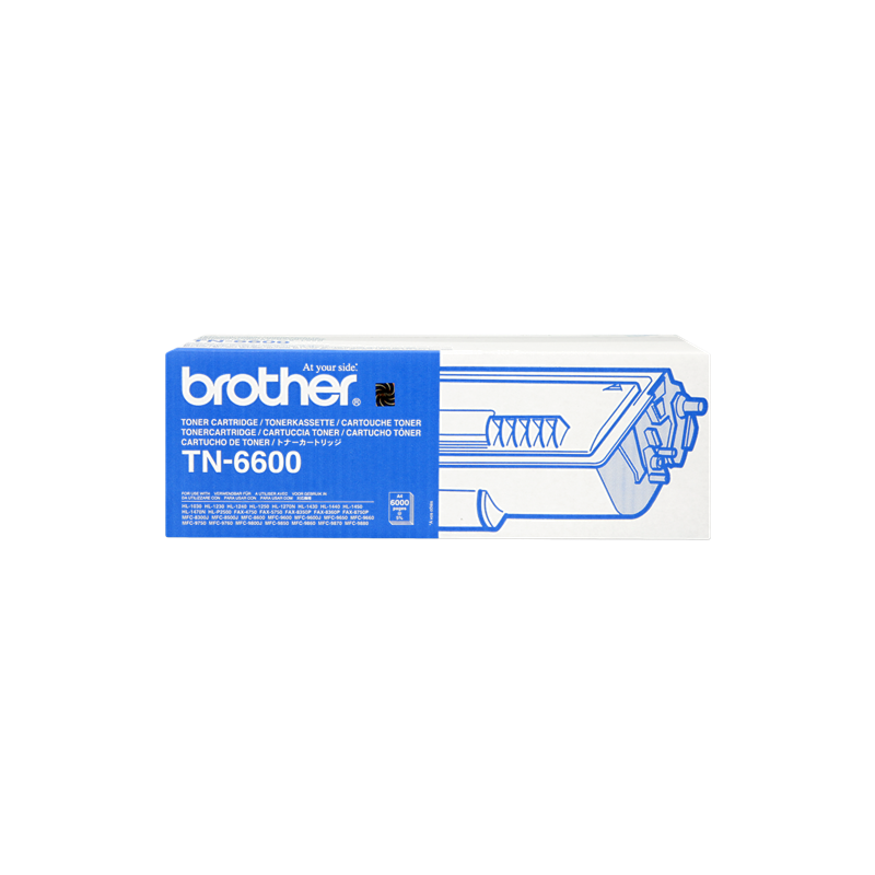 Brother TN-6600 Toner Noir Original