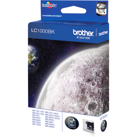 Brother LC1000BK Cartouche Noir Originale 