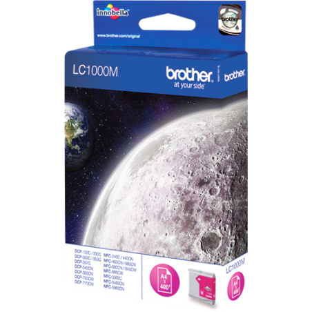 Brother LC1000M Cartouche Magenta Originale 