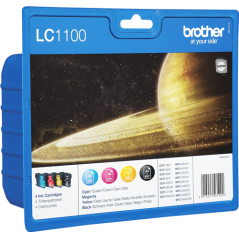 Brother LC1100 Multipack 4 Couleurs Original 