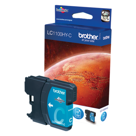 Brother LC1100HYC Cartouche Cyan Originale 